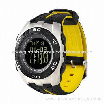 Multifunction Sports Watch with Altimeter, Barometer, Thermometer and Weather Forecast